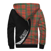 Munro Ancient Tartan Crest Sherpa Hoodie - Circle Style